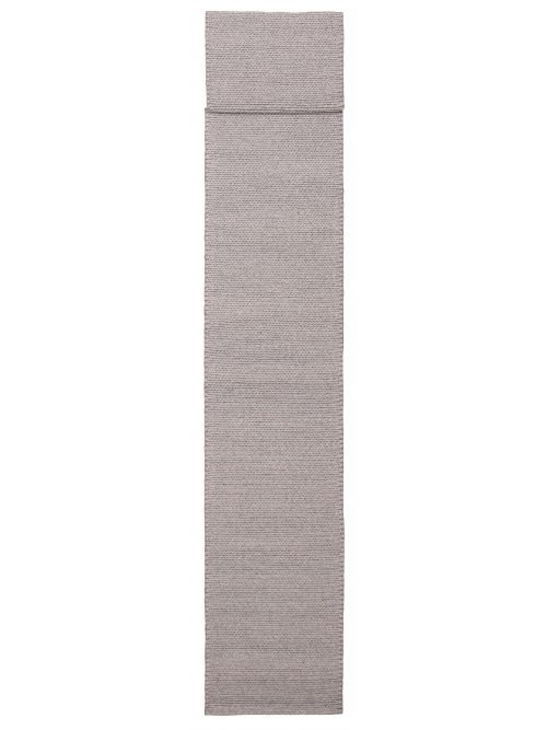 Indian Sienna 2'4" x 19'6" Braid weave Wool Rug 