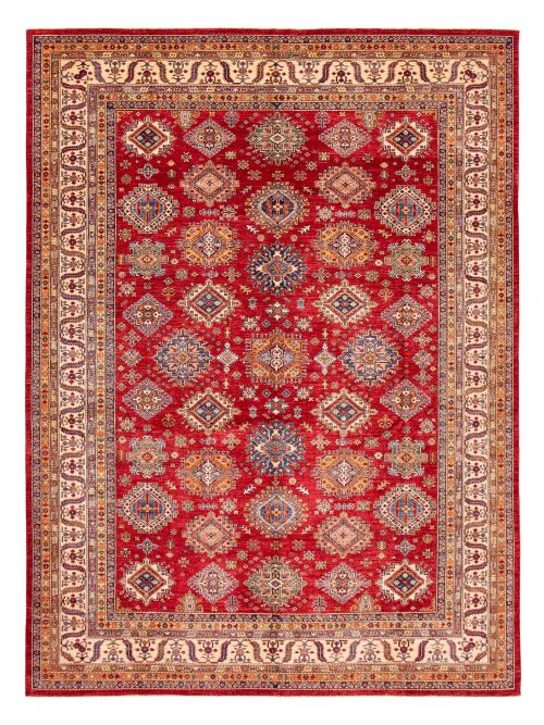 Afghan Aryana 10'2" x 13'3" Hand-knotted Wool Rug 