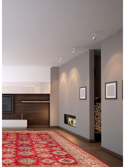 Afghan Aryana 10'2" x 13'3" Hand-knotted Wool Rug 