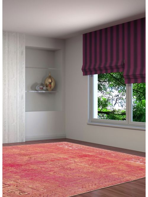 Persian Style 6'4" x 8'10" Hand-knotted Wool Rug 