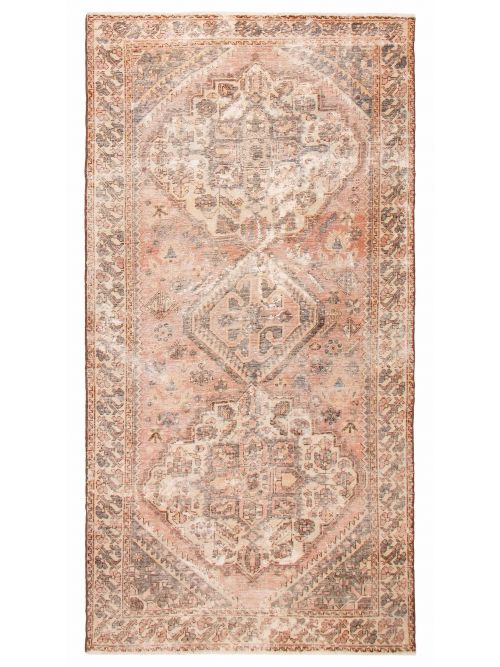 Persian Style 5'1" x 9'7" Hand-knotted Wool Rug 