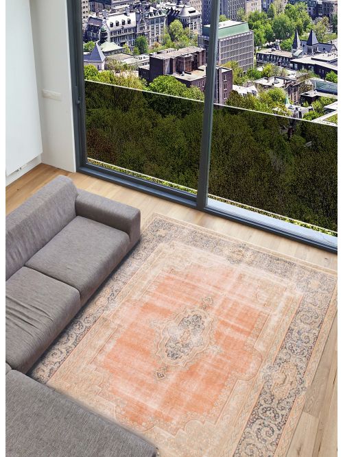 Persian Style 9'8" x 12'10" Hand-knotted Wool Rug 