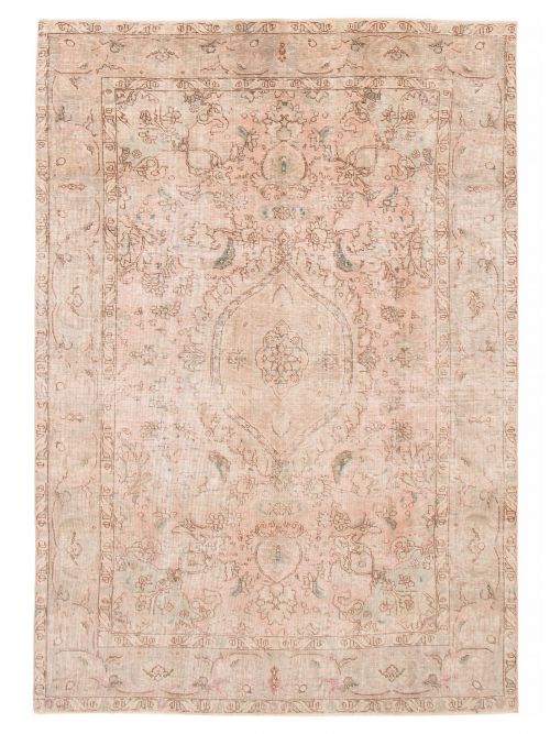 Persian Style 6'5" x 9'0" Hand-knotted Wool Rug 