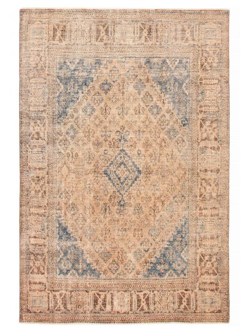 Persian Style 7'5" x 11'1" Hand-knotted Wool Rug 