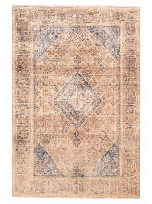 Persian Style 6'8" x 10'0" Hand-knotted Wool Rug 