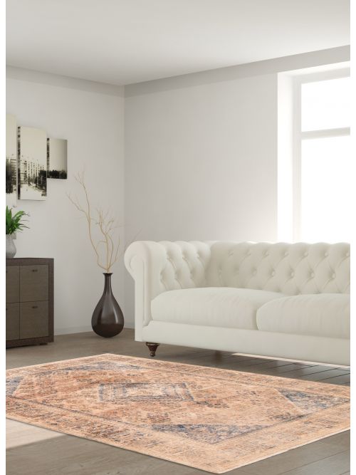 Persian Style 6'8" x 10'0" Hand-knotted Wool Rug 