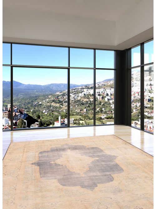 Persian Style 9'8" x 13'2" Hand-knotted Wool Rug 