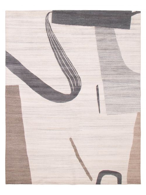 Nepalese Alma 8'1" x 10'0" Hand-knotted Wool Rug 