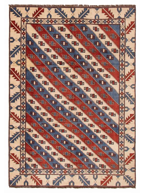 Turkish Authentic Oushak 6'11" x 9'8" Hand-knotted Wool Rug 