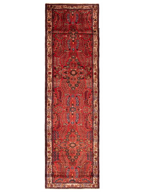 Persian Style 3'5" x 14'9" Hand-knotted Wool Rug 