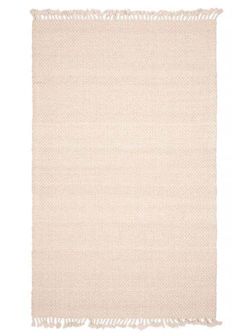 Indian Sienna 4'11" x 7'11" Hand Tufted Wool Rug 