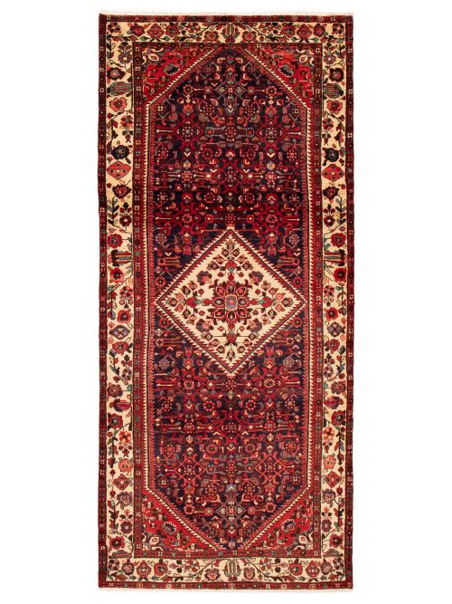 Persian Style 5'1" x 11'9" Hand-knotted Wool Rug 