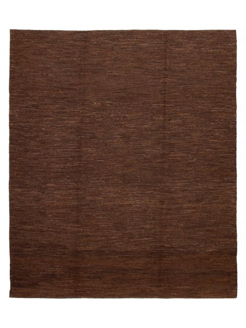 Pakistani Lahor Finest 9'9" x 11'3" Flat-Weave Wool Tapestry Kilim 