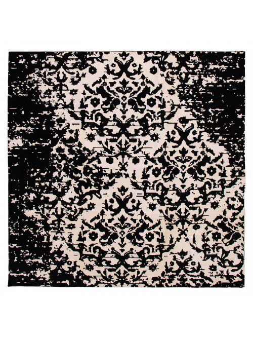 Nepal Opulence 9'10" x 9'10" Hand-knotted Viscose, Wool Rug 