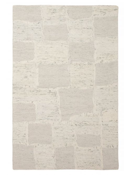Indian Timeless 5'0" x 8'0" Hand Tufted Wool Rug 
