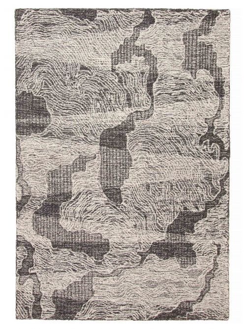 Indian Timeless 5'3" x 7'7" Hand Tufted Wool Rug 