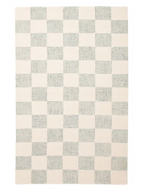 Indian Timeless 5'0" x 7'10" Hand Tufted Wool Rug 