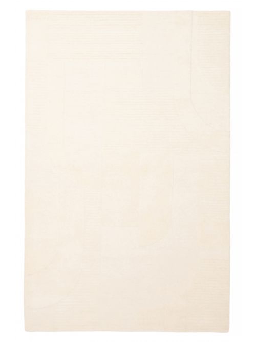 Indian Timeless 5'0" x 8'0" Hand Tufted Wool Rug 