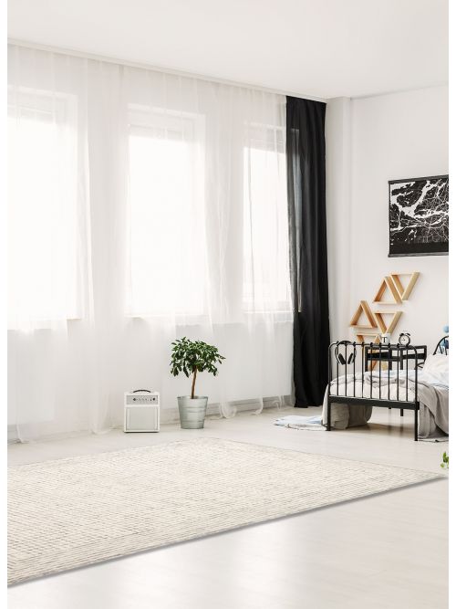 Indian Timeless 5'0" x 7'11" Hand Tufted Wool Rug 