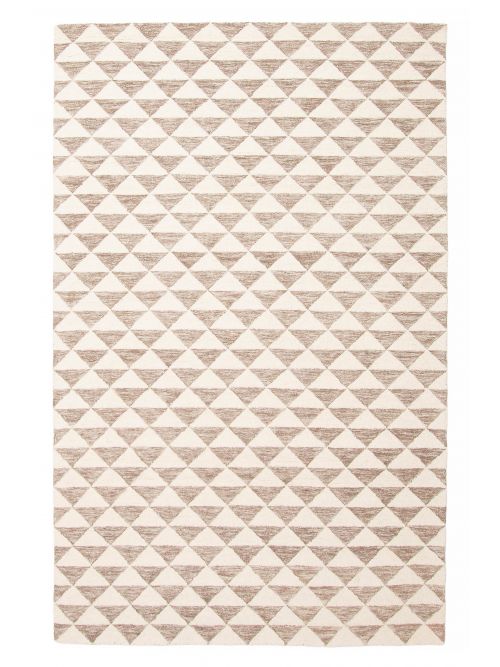 Indian Timeless 5'0" x 7'11" Hand Tufted Wool Rug 