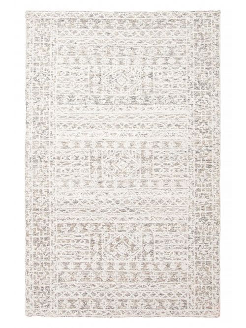 Indian Timeless 5'1" x 8'0" Hand Tufted Wool Rug 