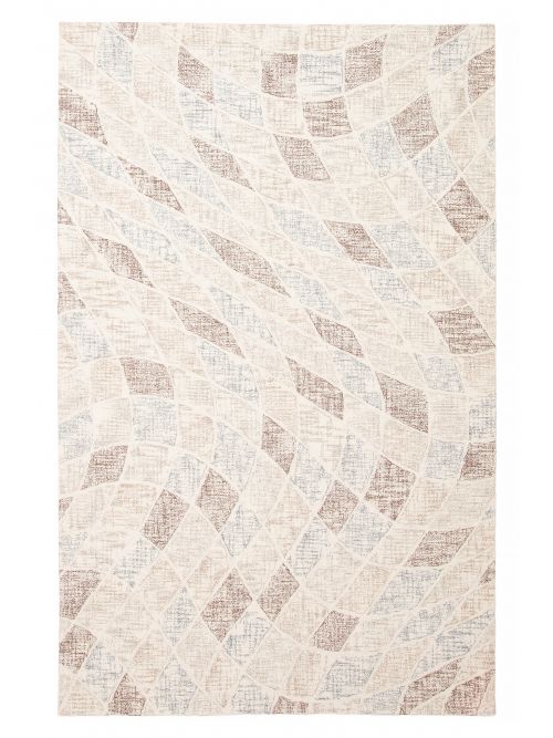 Indian Timeless 5'1" x 8'0" Hand Tufted Wool Rug 