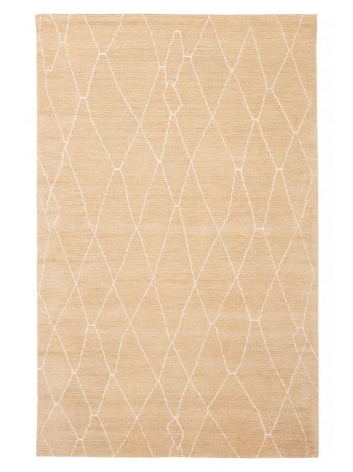 Indian Timeless 5'1" x 8'0" Hand Tufted Wool Rug 