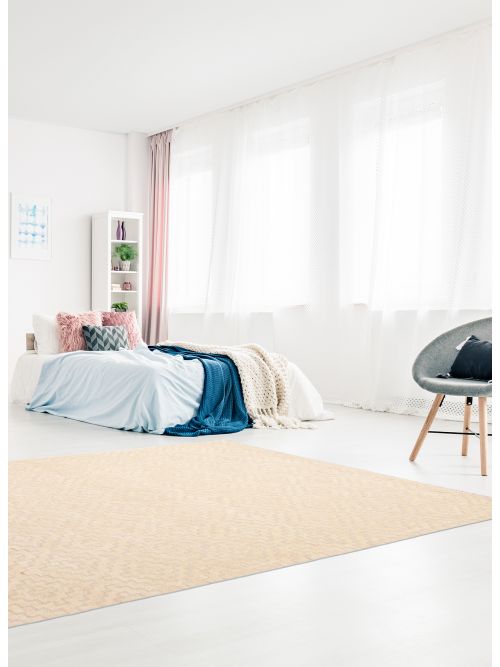 Indian Timeless 5'1" x 7'8" Hand Tufted Wool Rug 