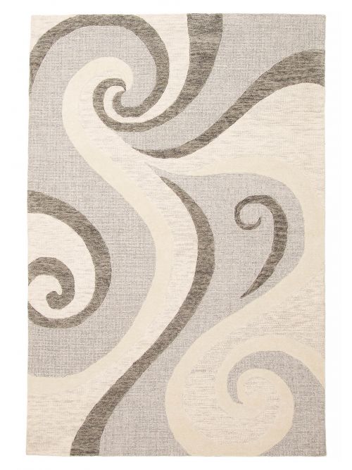 Indian Timeless 5'0" x 7'7" Hand Tufted Wool Rug 
