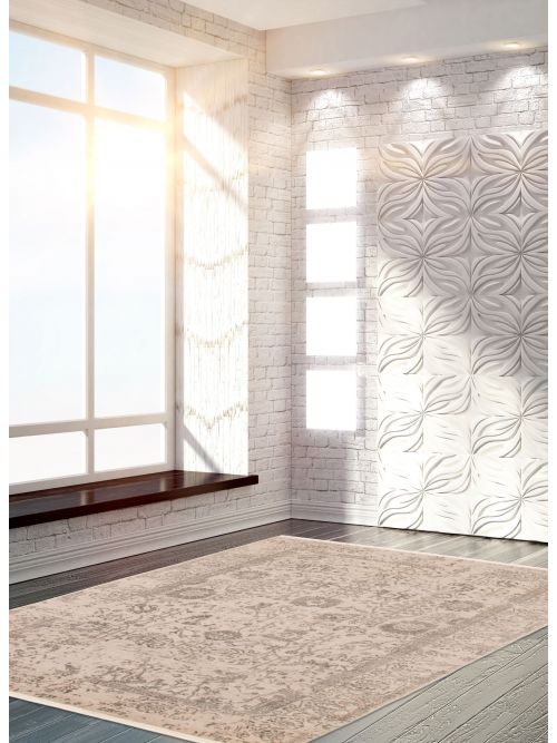 Indian Heritage 5'6" x 8'2" Hand-knotted Silk & Wool Rug 