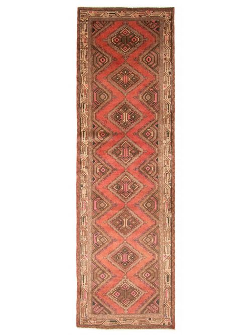 Persian Style 2'10" x 9'10" Hand-knotted Wool Rug 