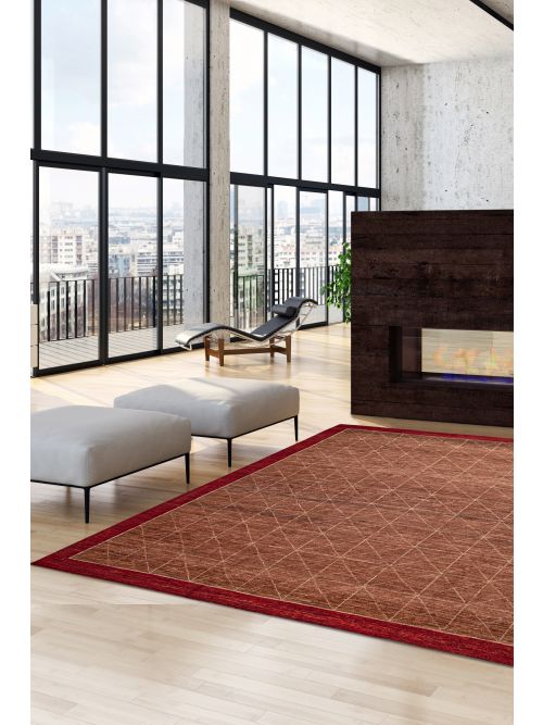 Pakistani Lahor Finest 12'9" x 13'1" Flat-Weave Wool Tapestry Kilim 