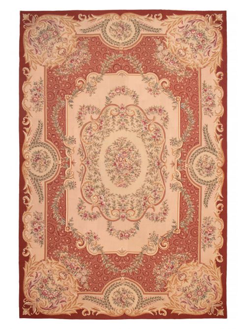 Chinese Dynasty 11'7" x 17'8" Flat-Weave Wool Tapestry Kilim 