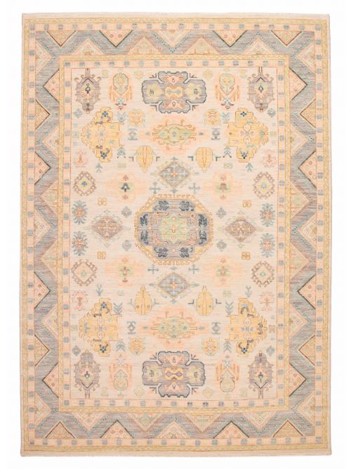 Indian Modern Oushak 10'2" x 14'2" Hand-knotted Wool Rug 