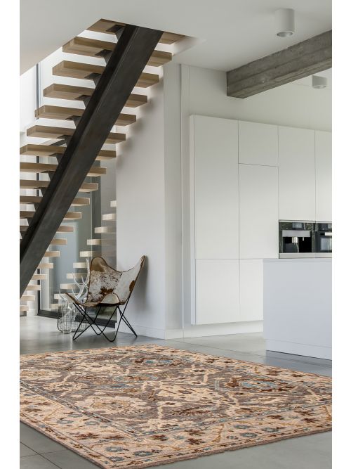 Indian Jules Serapi 7'11" x 10'1" Hand-knotted Wool Rug 
