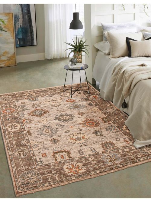 Indian Jules Serapi 8'1" x 9'10" Hand-knotted Wool Rug 