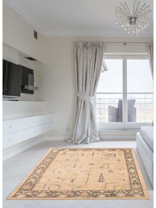 Indian Jules Serapi 8'1" x 9'10" Hand-knotted Wool Rug 