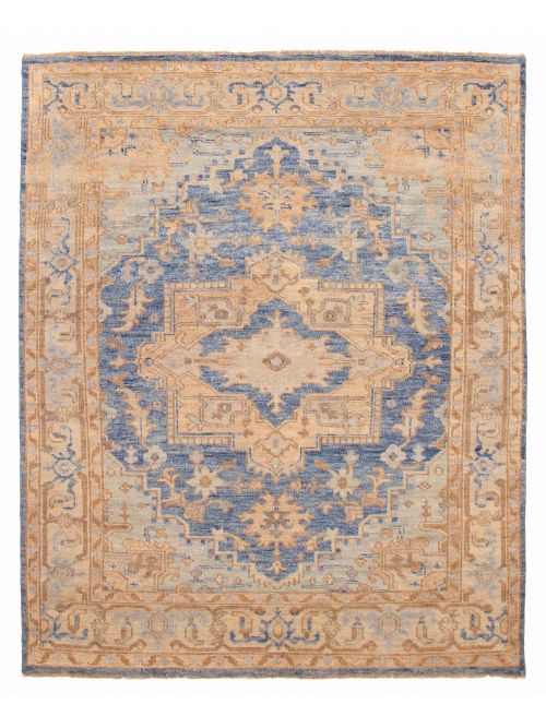 Indian Jules Serapi 7'10" x 9'9" Hand-knotted Wool Rug 