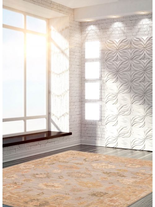 Indian Jules Serapi 8'1" x 9'10" Hand-knotted Wool Rug 