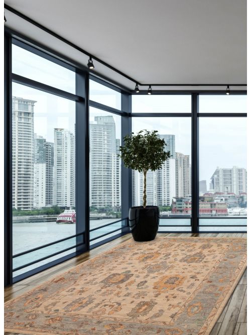 Indian Jules Serapi 9'10" x 13'7" Hand-knotted Wool Rug 