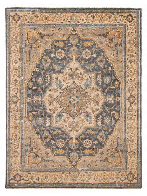 Indian Jules Serapi 9'1" x 11'10" Hand-knotted Wool Rug 