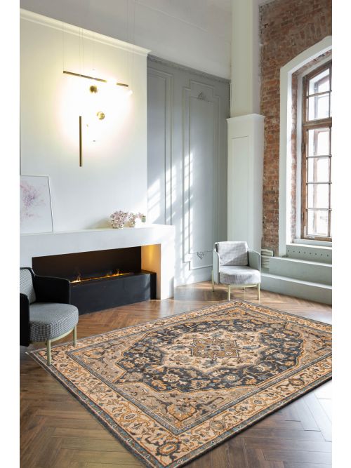 Indian Jules Serapi 9'1" x 11'10" Hand-knotted Wool Rug 