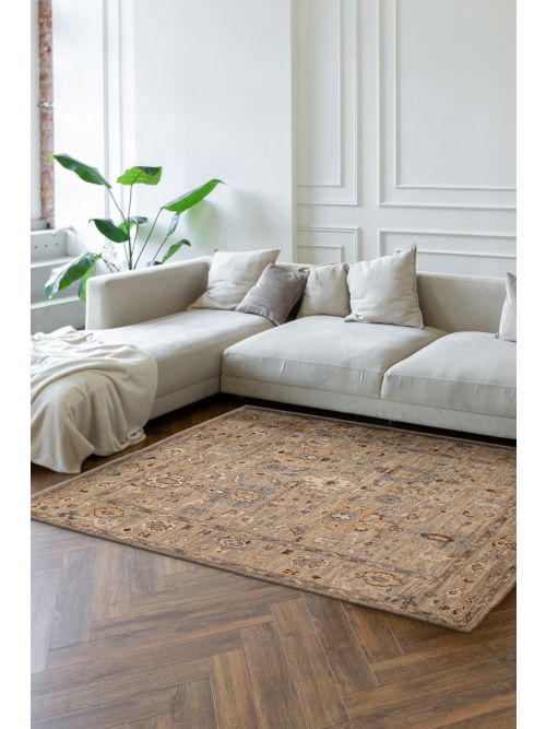 Indian Jules Serapi 7'10" x 9'9" Hand-knotted Wool Rug 