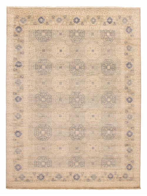 Indian Mamluk 8'11" x 11'11" Hand-knotted Wool Rug 