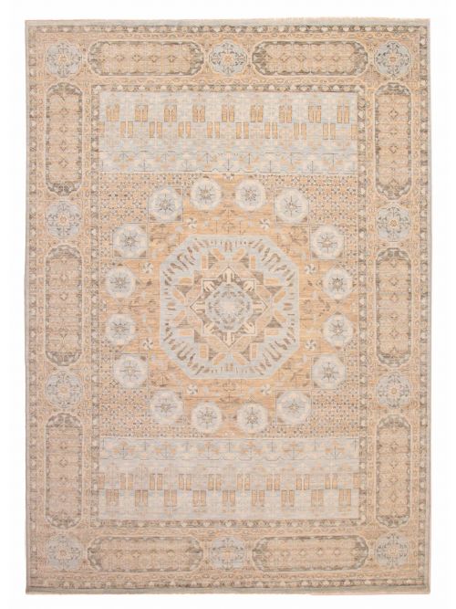 Indian Mamluk 10'3" x 14'10" Hand-knotted Wool Rug 