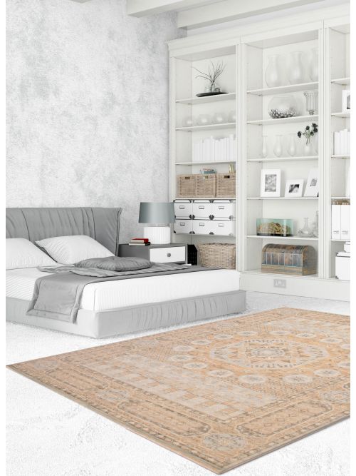 Indian Mamluk 10'3" x 14'10" Hand-knotted Wool Rug 