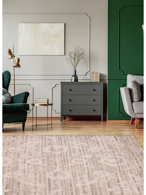 Indian Alma 8'0" x 9'11" Hand-knotted Wool Rug 