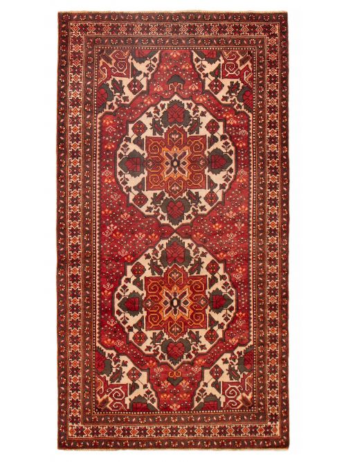 Persian Style 5'1" x 9'10" Hand-knotted Wool Rug 