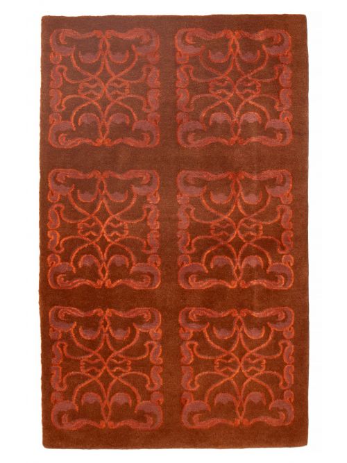 Tapis opulence 3'4" x 5'5" en laine & soie artificielle