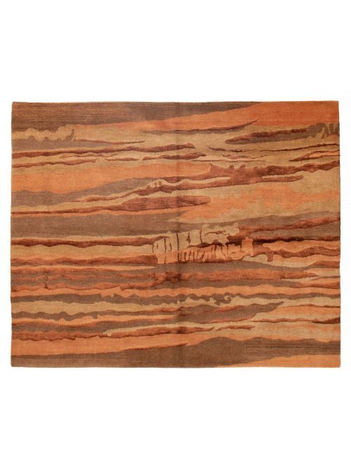 Tapis opulence 5'1" x 6'5" en laine & soie artificielle